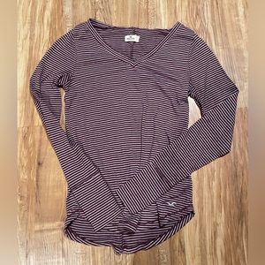 Hollister striped shirt